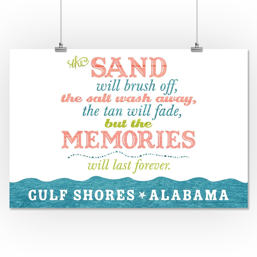 Gulf Shores, Alabama, Beach Memories Last Forever