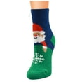 thumbnail image 1 of FhsagQ Chaussettes Rouges pour Femmes Chaussettes de Noël Épaisses Chaussettes de Sol Dessin Animé Chaussettes Chaudes Non Dormantes Chaussettes Pantoufles Chaussettes pour Femmes Chaussettes en Cuir Blanc m, 1 of 2