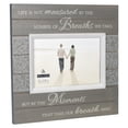 thumbnail image 2 of MOMENTS SUNWASHED Distressed Wood Frame Sign by Malden - 4x6, 2 of 5