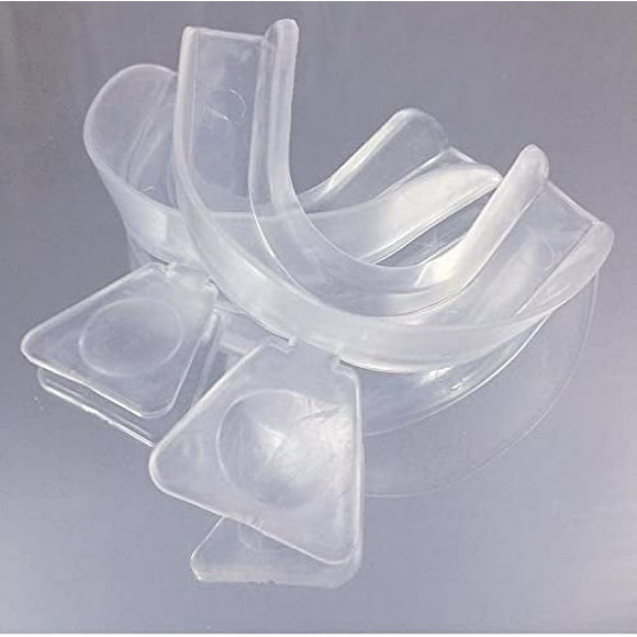 20/Pack Thermo-Molding Boil and Bite Teeth Whitening Mouth Trays Wholesale Value