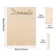 thumbnail image 5 of Estante de madera del buñuelo para la decoración del hogar de la fiesta de cumpleaños de los artícul Tomshoo Donut Rack, 5 of 7