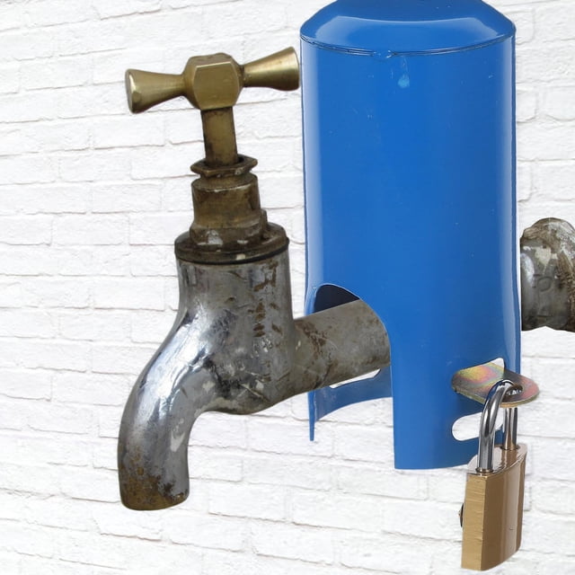 Cerradura Para Grifo De Agua Candado Con Llave Para El Hogar Tapa Para Grifo Cerradura Para Grifo De Jardín Y Exterior