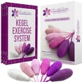 thumbnail image 3 of Kegel Exercise System - Pelvic Floor Exercises - Set of 6 Premium Silicone Kegel Exercise Weights & Control with Training Kit for Women: Beginners & Advanced, 3 of 4