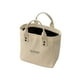 thumbnail image 2 of Bento box beige, bolso de mano de lona de color sólido, bolso de mano japonés, trabajadores de oficina llevan el almuerzo para llevar, bolso de moda de contraste de color, caja de almuerzo, 2 of 6