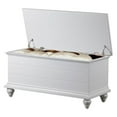 thumbnail image 2 of Linon Whitehurst Cedar Lined Storage Chest with Shiplap Siding in White Wood, 2 of 5