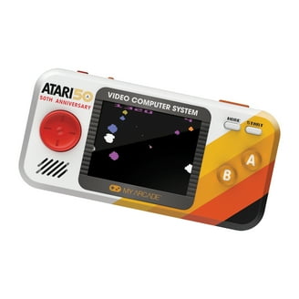 My Arcade Galaga Pocket Player - Collectible Handheld Console with