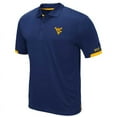 thumbnail image 2 of Men's Colosseum Navy West Virginia Mountaineers Big & Tall Santry Polo, 2 of 3