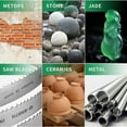 thumbnail image 4 of Juego de 10 Limas de Diamante, Juego de Limas de Aguja de Precisión, Limas Recubiertas de Diamante para Metal, Cerámica, Piedra, Joyería B, 4 of 5