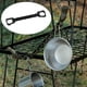 thumbnail image 1 of Correa de almacenamiento para camping, cordón para tienda, colgador de cuerda portátil para colgar, tendedero para acampar, jardín, accesorios para Negro 5 bucles Baoblaze Correa de almacenamiento para camping, 1 of 8