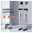 thumbnail image 4 of Drywall Stilts 36-50 Inch Adjustable, Aluminum Tool Stilts with Knee Pads for Sheetrock, Painting, Taping, Walking – Durable Non-Slip Work Stilts, 4 of 8