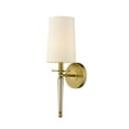 thumbnail image 3 of 1 Light Wall Sconce Frame Finish Rubbed Brass, 3 of 3