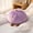 Purple, variant on Cute Macaron Bun Shaped Throw Pillow Soft Elastic Cotton Decorative Sofa Nap Cushion for Home Office Car,Pink