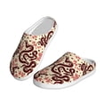 thumbnail image 2 of Yiaed Snake Print Slippers Fuzzy Warm Cozy Slippers Non Slip House Slippers For Indoor Outdoor Slippers House Slippers-13, 2 of 7