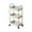 White, variant on TUTUnaumb 3-Tier Rolling Storage Cart With Wheels, Bathroom Organizer Utility Cart Room Organization Mobile Shelving Unit with Handle, Movable Storage Organizer for Kitchen Bedroom Office-White