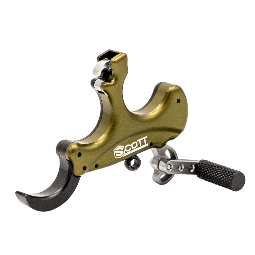 Scott Archery SR1 Resistance Release Customizable Trigger Ergonomic Design Crisp Activation for Precision Shooting (8015-TR)