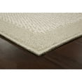 Mainstays Traditional Faux Sisal Beige Indoor Area Rug Set, 3 Piece