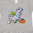thumbnail image 4 of Inktastic Halloween Dinosaur Mummy Girls Toddler Dress, 4 of 5