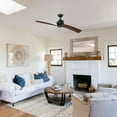 thumbnail image 4 of Parrot Uncle 54in Black Modern Ceiling Fan with Remote Control, 4 of 8