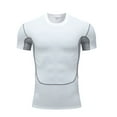thumbnail image 2 of Men's Long Sleeve Compression Shirts, Water Sports Rash Guard Base Layer, Athletic Workout Shirt, 2 of 5