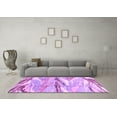 thumbnail image 3 of Ahgly Company Indoor Square Abstract Purple Modern Area Rugs, 8' Square, 3 of 4