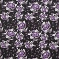 thumbnail image 2 of Zelouf Zs1909U Print Ity  , Sewing, DIY, Crafts Fabric by the Yard, 906 Purple/grey, 3 Yard, 2 of 2