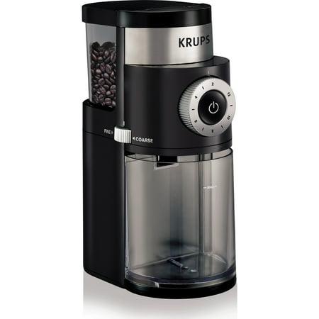 KRUPS Professional Burr Black Coffee Grinder (Best Burr Grinder 2019)