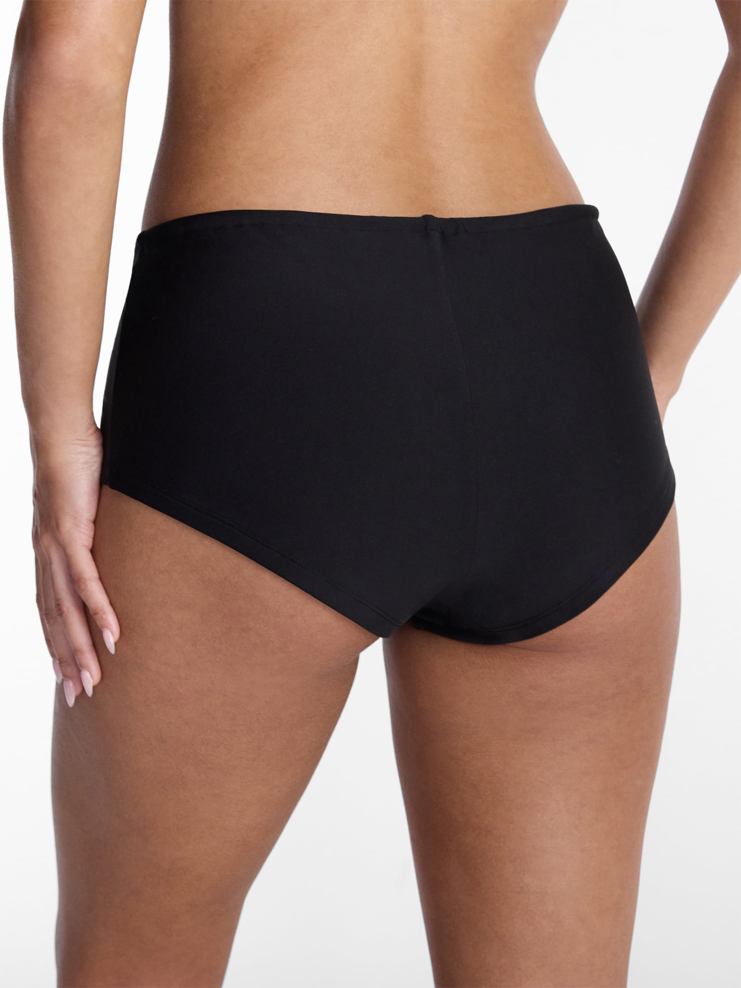 No Boundaries Boyshort Swim Bikini Bottoms, Women’s XXS-XXL