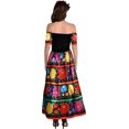 thumbnail image 2 of Day Of The Dead Floral Dress With Headband - Multicolor - 1 Set, 2 of 3