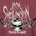 thumbnail image 3 of Disney - The Nightmare Before Christmas - Jack Master Of Fright - Women's Lightweight French Terry Long Sleeve Shirt, 3 of 5