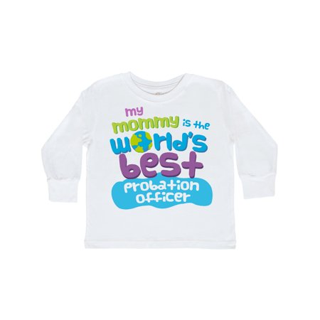 

Inktastic Probation Officer Gifts For Kids Gift Toddler Boy or Toddler Girl Long Sleeve T-Shirt