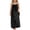 Black*, variant on RUTAYY Children Girls Dress Solid Color Round Neck Sleeveless Backless Loose Fit Home Wear Summer Chic Holiday Dresses