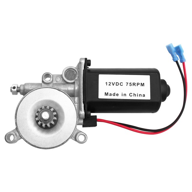 Byenins 266149 RV Power Awning Replacement Universal Motor Compatible with Solera Power Awnings Including Flat, pitched and Short Assemblies, 12-Volt DC and 75-RPM