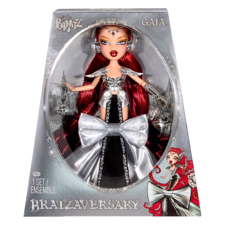 Bratz 25th Anniversary Gaia Collectible Doll, Silver photo 1
