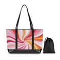 thumbnail image 7 of FORMRS Laptop Tote Bag for Women with 15.6" Computer Compartments Handbag, Swirling Lines, 7 of 7
