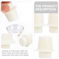thumbnail image 4 of Weiweiguan 5pcs Conical Glass Tube Stoppers Erlenmeyer Flask Stoppers Test Tube Stoppers for Labs, 4 of 7