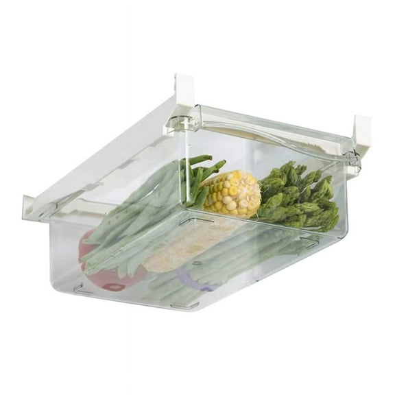 Fridge Organizer Egg Refrigerator Storage Rack Under-Shelf Refrigerator Drawer Box -Keeping Kitchen Organizer B