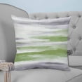thumbnail image 4 of Sage Green Grey Ombre 18x18 Pillow Covers Set of 2, Abstract Art Oil Painting Modern Throw Pillow Covers Decorative Couch Cushion Case, Microfiber Square Pillowcases for Bedroom Car Living Room, 4 of 7
