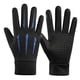 thumbnail image 5 of Guantes de invierno resistentes al viento, impermeables, para nieve, esquí, correr, deportes de esquí. Azul, 5 of 9