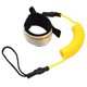 thumbnail image 2 of Correa de cuerda de mano elástica, cómoda, ajustable, de 6 mm de grosor, para tabla de surf, repuesto para tabla corta, tabla de pescar, tabla de skimboard Amarillo, 2 of 5