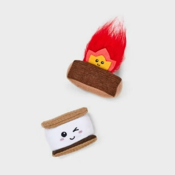 Smores N Fire Cat Toy Set - 2pk