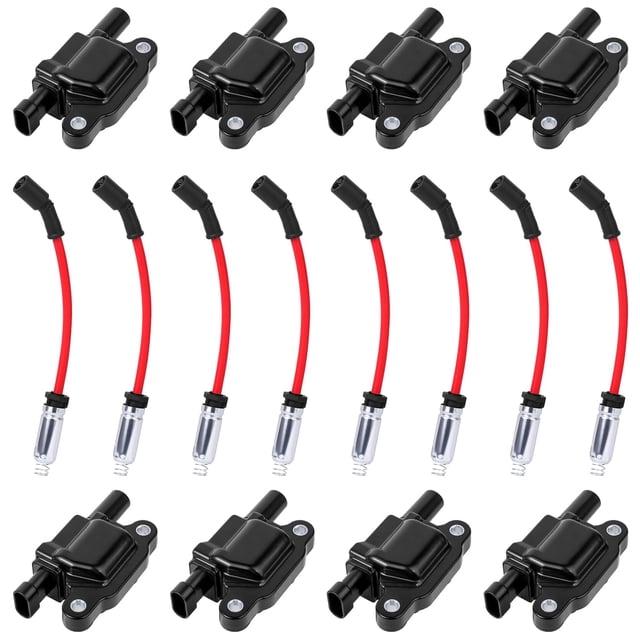 Set de bobinas de encendido y cables de bujía para Chevy Silverado