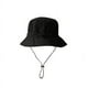 thumbnail image 4 of Sombrero de pescador impermeable que se puede recibir en una bolsa, sombrero de lavabo, sombrero de verano fino de secado rápido para montañismo al aire libre, sombrero de sol para hombres para niños, 4 of 4