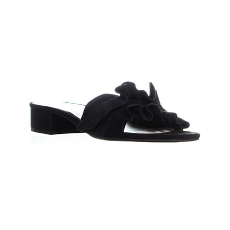 Black Womens Sandals - Womens A35 Monah Slide On Sandals, Black