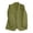 Mint Green, variant on Single Breasted Button Blazer for Women Casual Notched Lapel Long Sleeve Jacket with Shoulder Pads Relaxed Solid Color Suit Coat with Pocket XXL