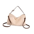 thumbnail image 2 of Bolso de playa tipo tote, regalo de moda, bolso de hombro ligero para negocios, cumpleaños, playa Blanco, 2 of 8