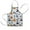 Colorful Pumpkin Halloween, variant on Cute Ghost Halloween Pattern Kids Aprons for Girls and Boys,Adjustable Neck Strap Toddler Aprons for Kids Cooking Baking,23.6"x19"
