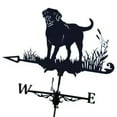 thumbnail image 3 of tegongse Labrador Shaped Weather Vane for Roof Decoration Decorative Garden Courtyard Weathervane Wind Direction Tracking Tool, 3 of 11