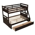 thumbnail image 6 of CLEARANCE! Twin over Full Bunk Bed with Storage - Espresso, 6 of 9