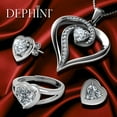 thumbnail image 4 of DEPHINI - Luxury Jewellery set- Necklace studs & Ring - 925 Silver, 4 of 6