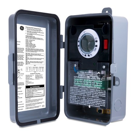 GE Heavy-Duty 7-Day Digital Box Timer Switch, 46537